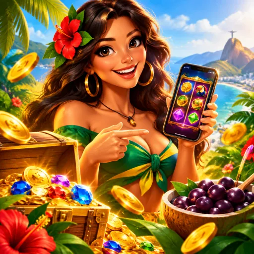 Celular exibindo o app com mesas ao vivo