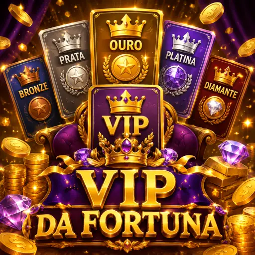 Cartões dos seis níveis do Clube VIP, do Bronze ao Diamante